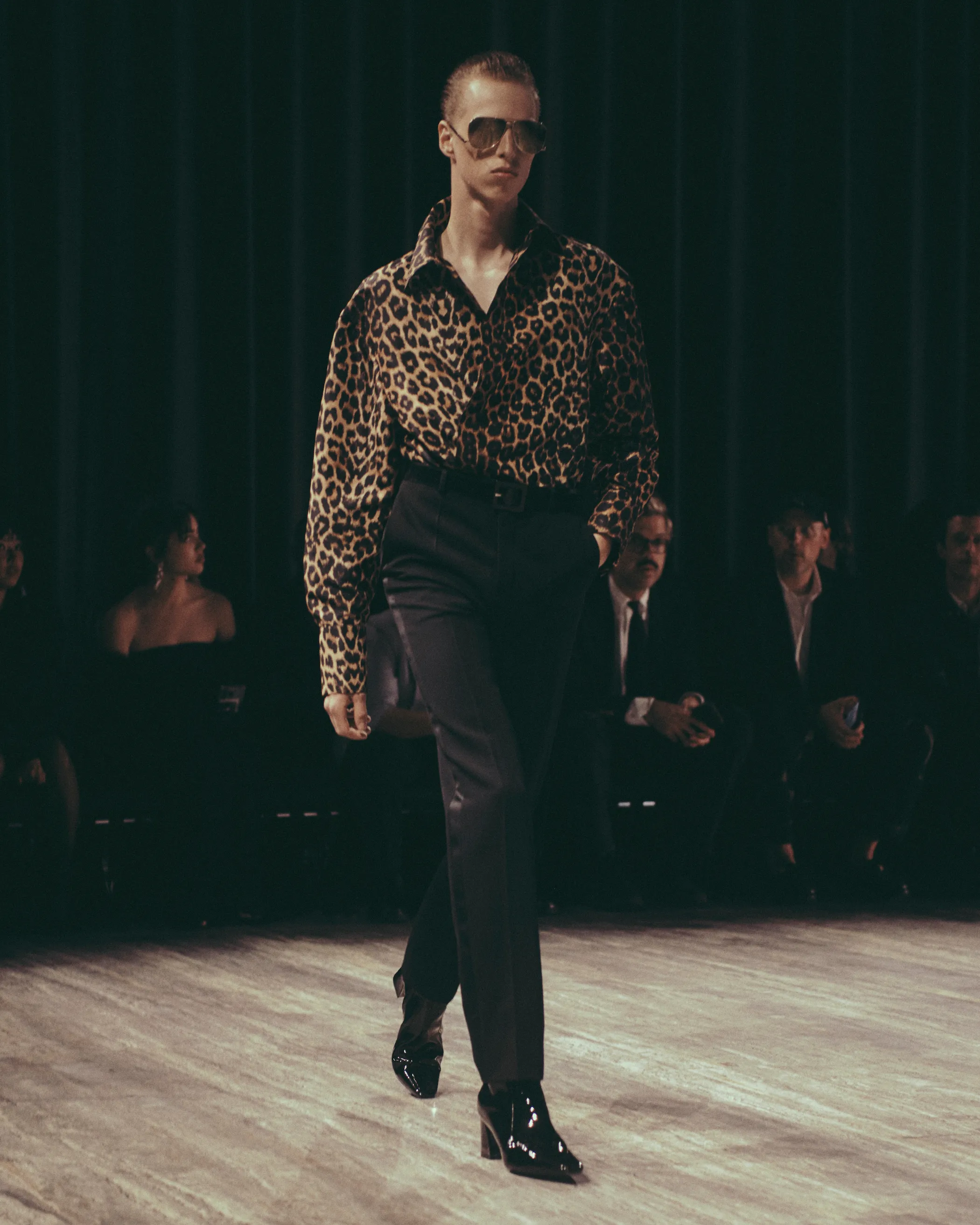 パンツ Saint Laurent SS24 Drill pants (786680Y1A62 2965) Saint Laurent Drill Pants | italist